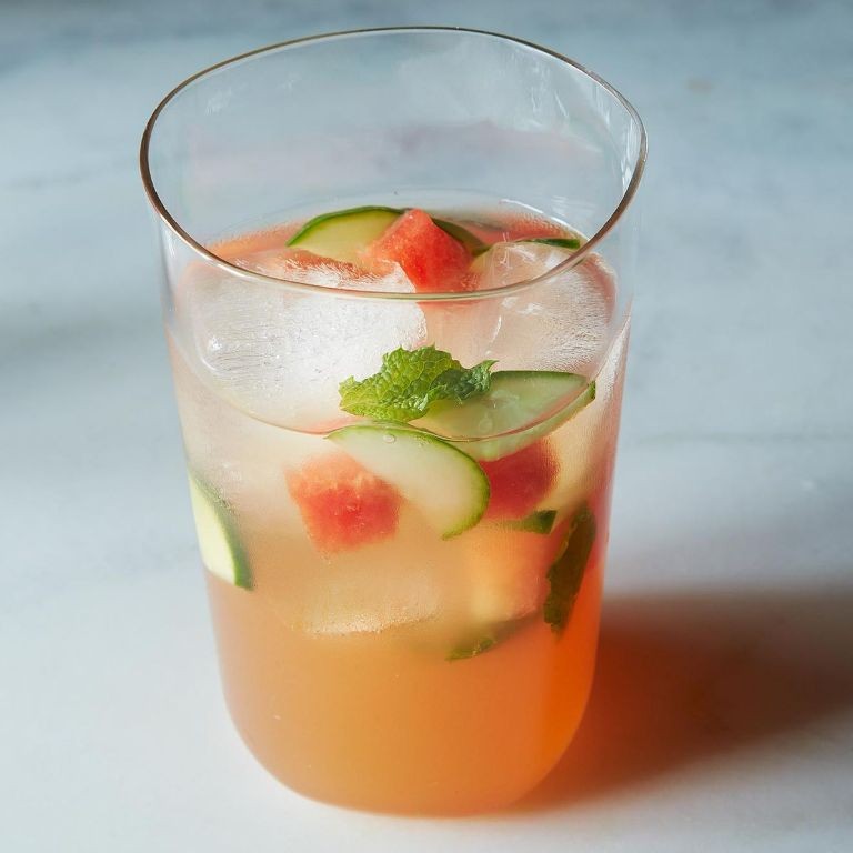 Apple Cider Vinegar Watermelon Tonic