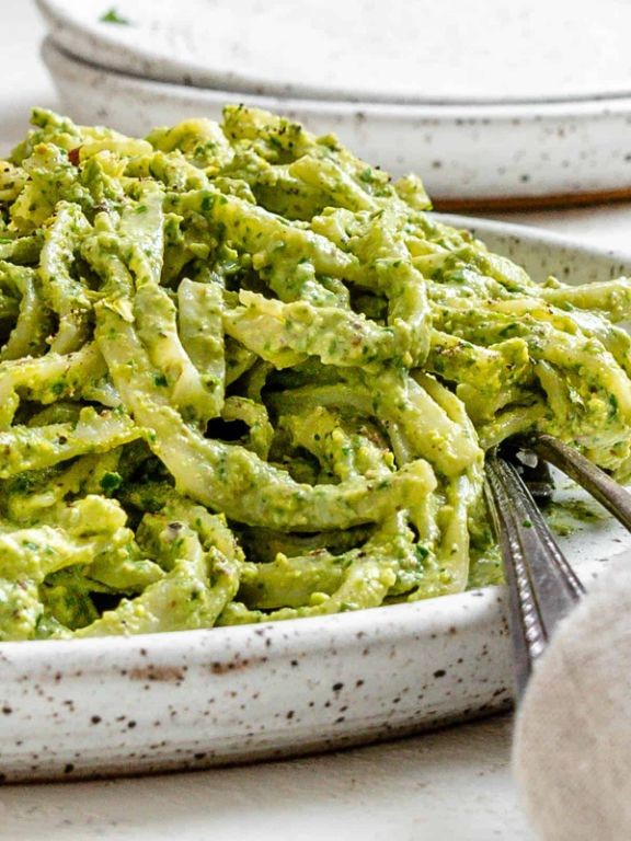 Avocado Lime Pesto Cream Sauce