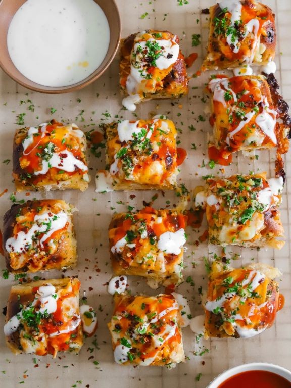 Buffalo Chicken Hanky Panky Rolls