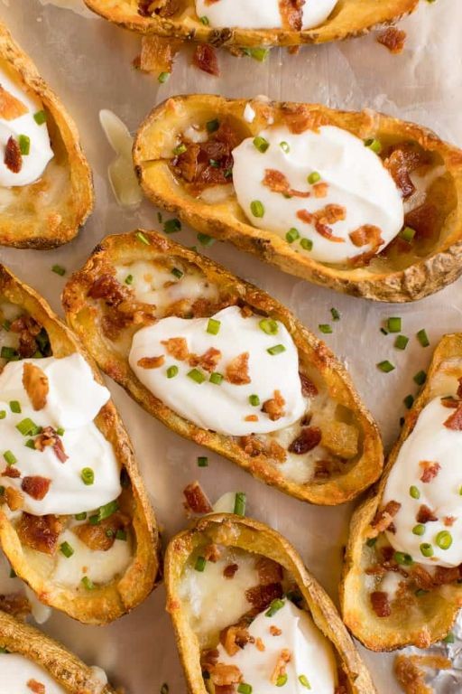 Cheesy Hanky Panky Potato Skins