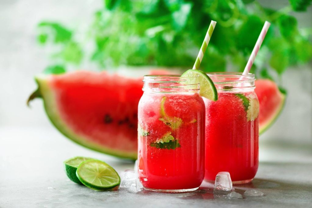 Chilled Mint Watermelon Juice