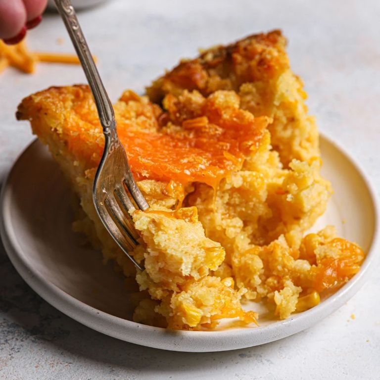 Cornbread Pudding with Cheese