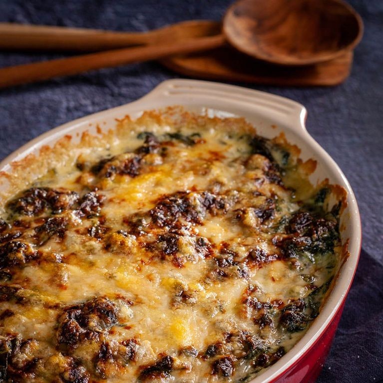 Creamed Spinach with Nutmeg