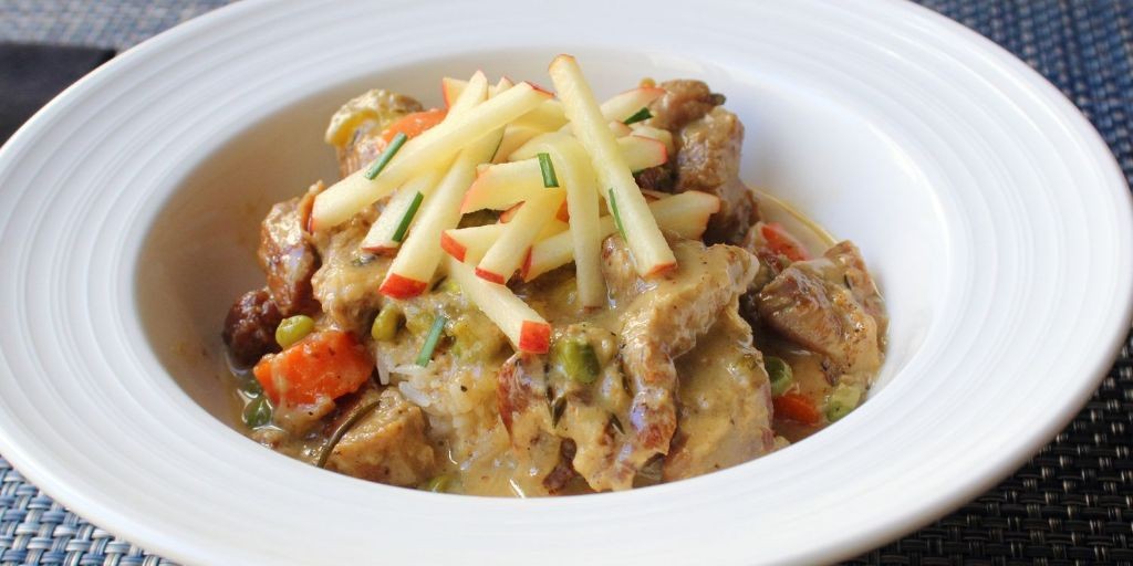 Creamy Garlic and Herb Pork Stew