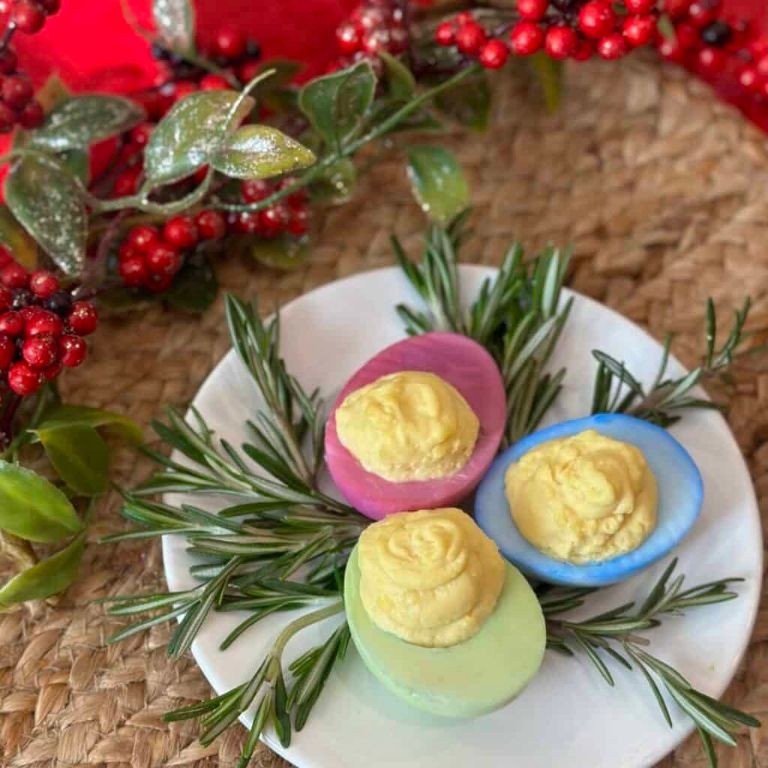 Fiery Hanky Panky Deviled Eggs