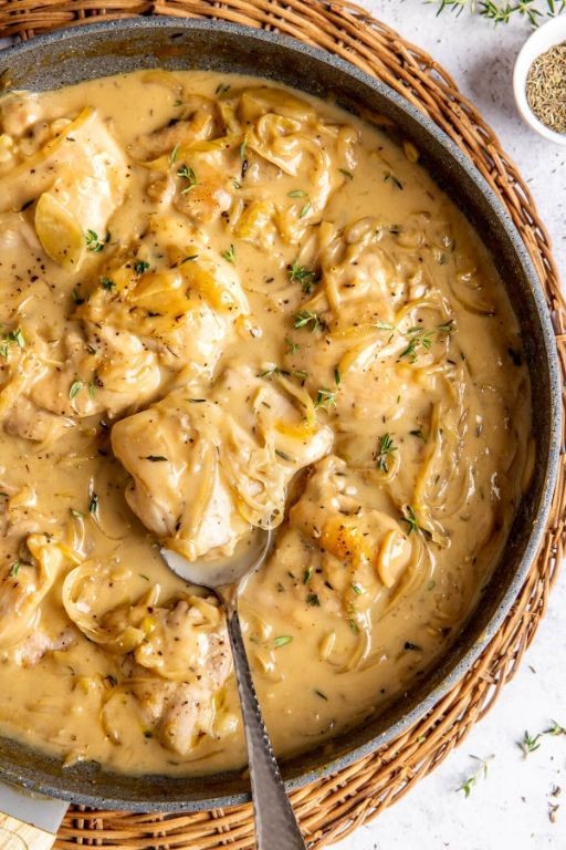 French Onion Chicken Soup