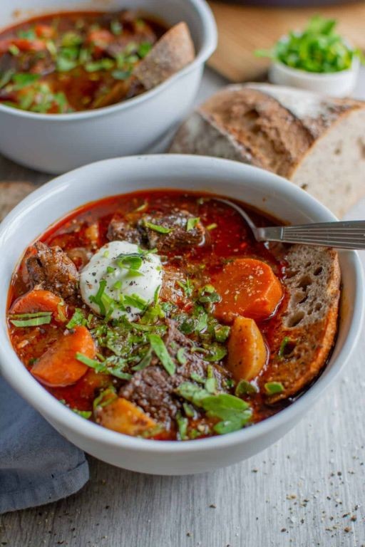 German Beef and Vegetable Soup