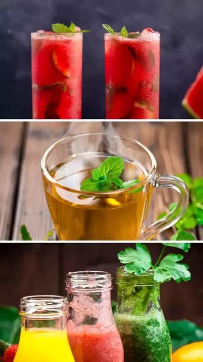 Green Tea Watermelon Fat-Burning Juice