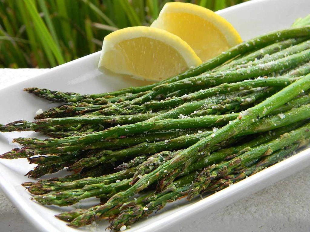 Grilled Asparagus with Lemon and Parmesan