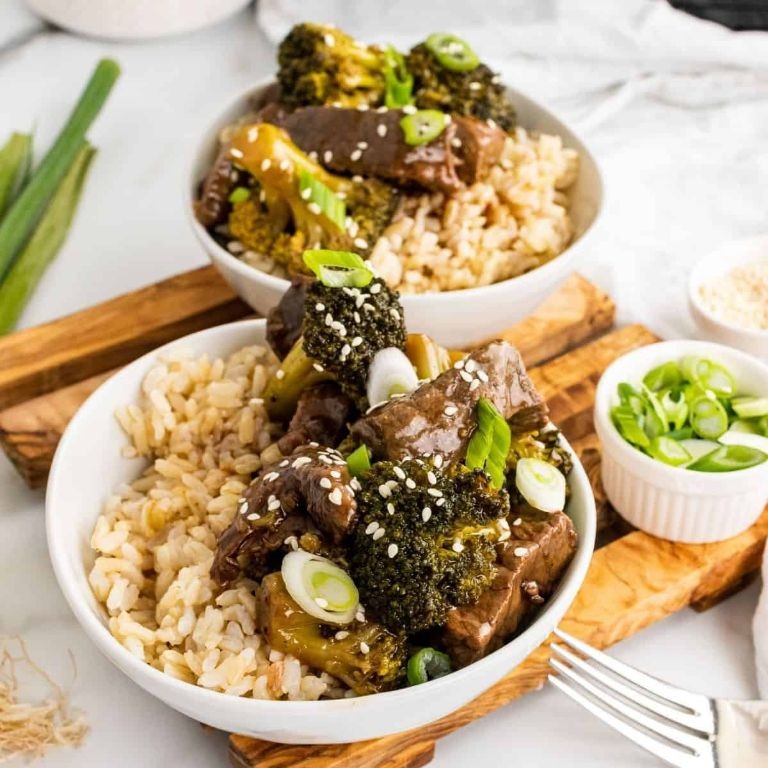 Healthy Slow Cooker WW Beef and Broccoli