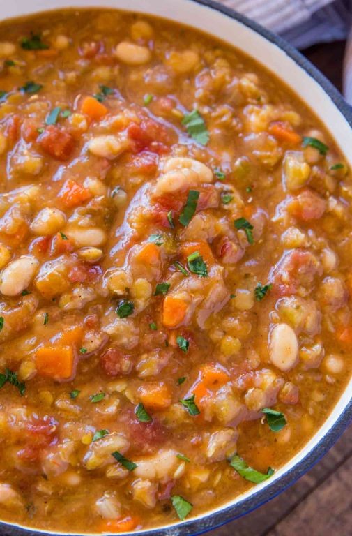 Healthy Slow Cooker WW Moroccan Lentil Stew