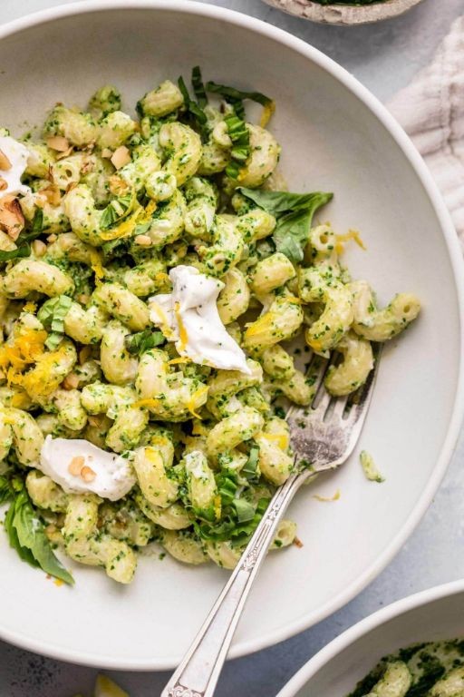 Herbed Goat Cheese Pesto Cream Sauce