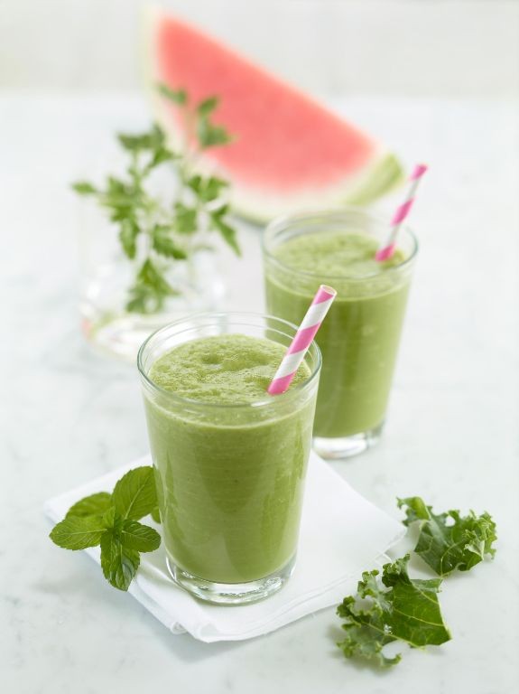 Kale and Watermelon Green Detox Juice
