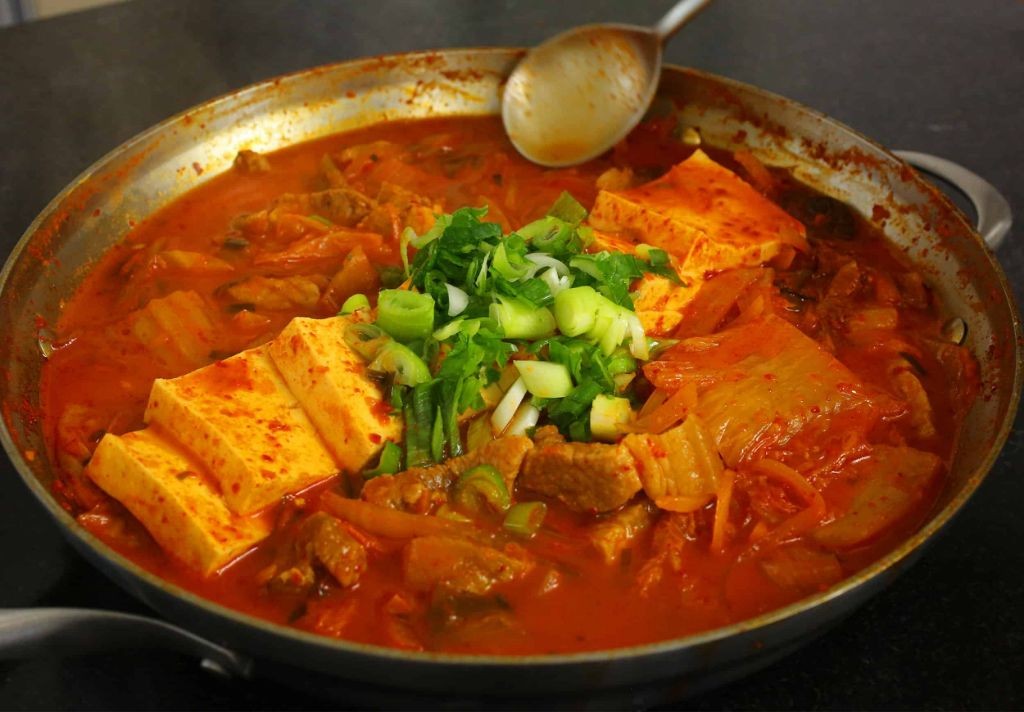 Korean Gochujang Pork Stew with Kimchi