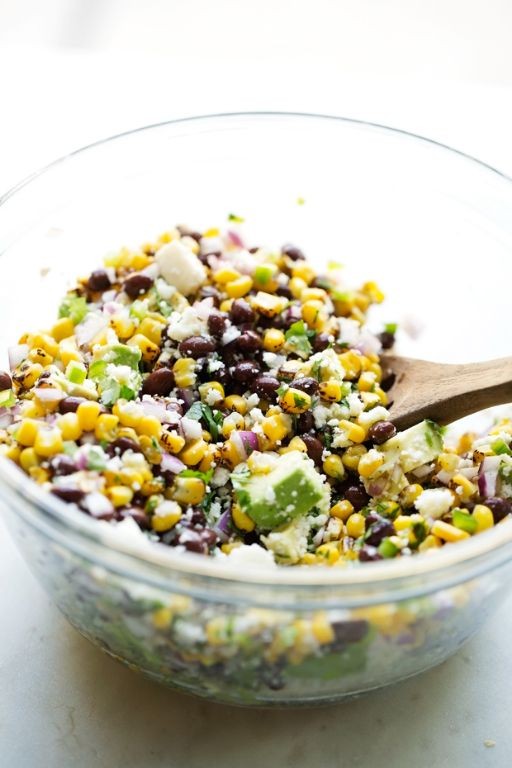 Mexican Street Corn Black Bean Salad