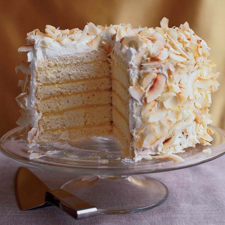Passionfruit Curd and Coconut Filling