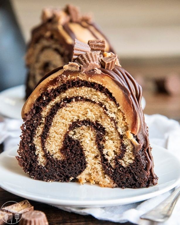 Peanut Butter Swirl Chocolate Ganache Filling
