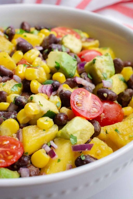 Pineapple Black Bean Salad