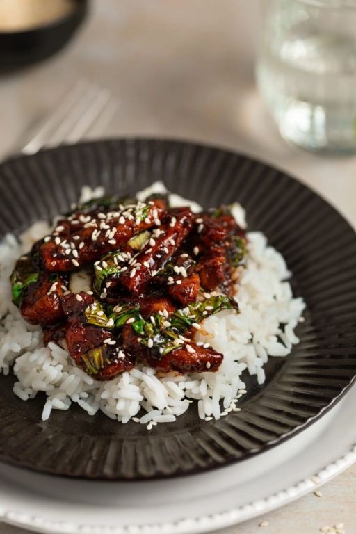Pineapple Teriyaki Pork Stew with Bok Choy