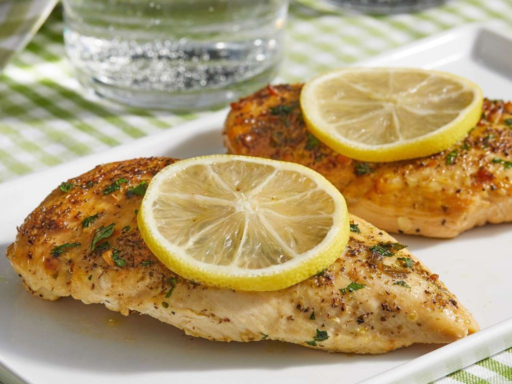 Slow Cooker WW Lemon Garlic Chicken