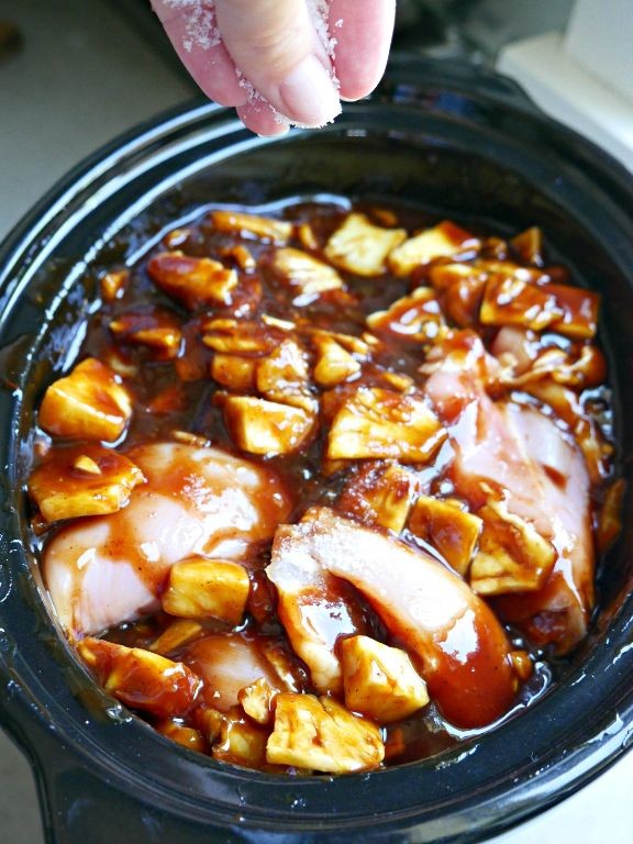 Slow Cooker WW Teriyaki Chicken with Pineapple