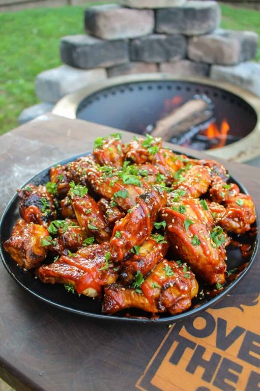 Spicy Huli-Huli Chicken Wings