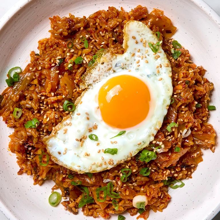 Spicy Kimchi Fried Rice