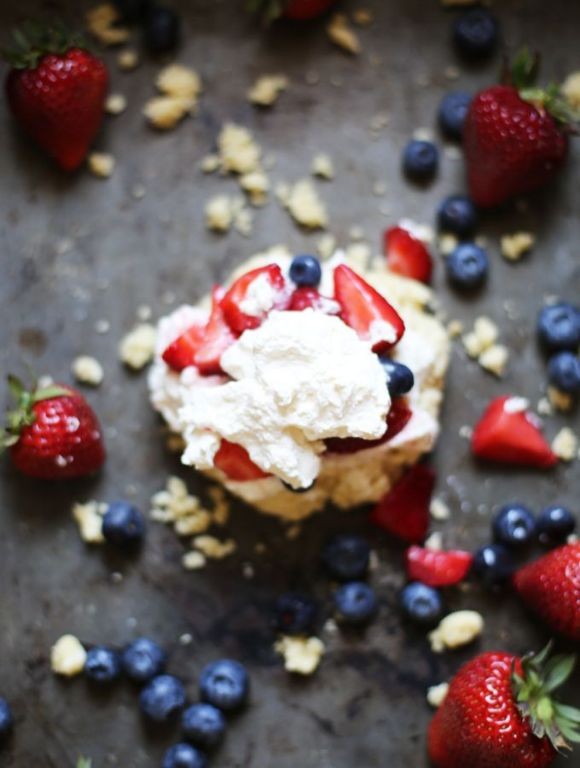 Star-Spangled Strawberry Shortcake