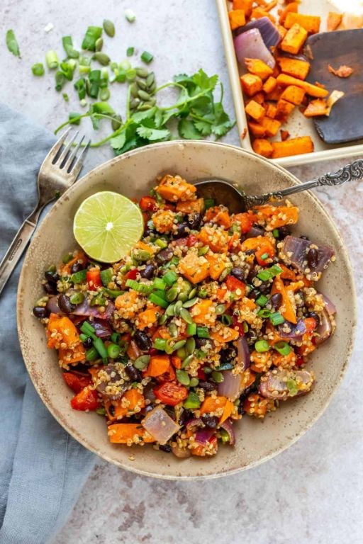 Sweet Potato and Quinoa Detox Salad