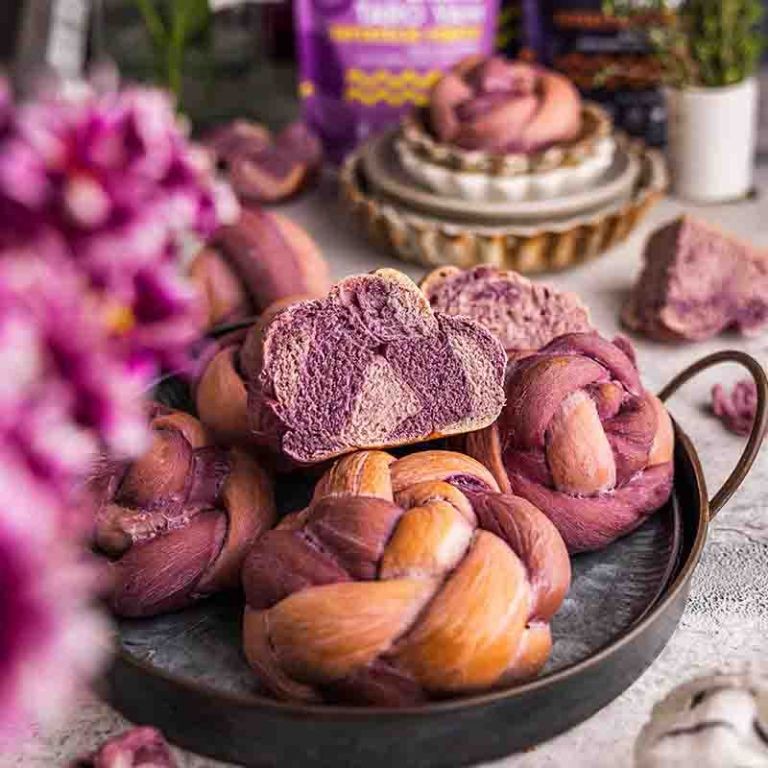 Taro Purple Yam Buns