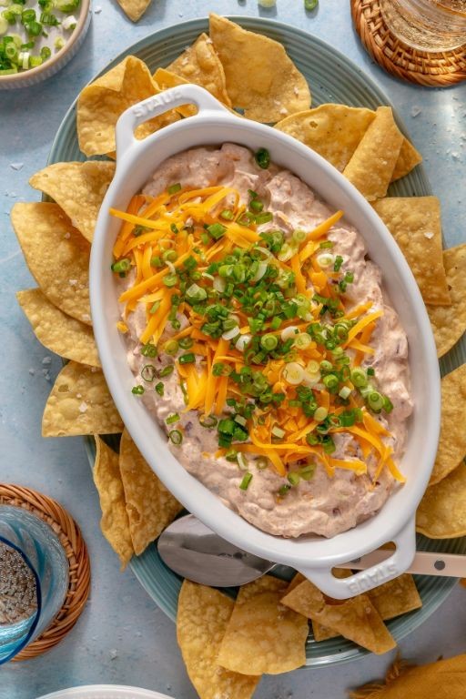 Three-Cheese Mediterranean Boat Dip