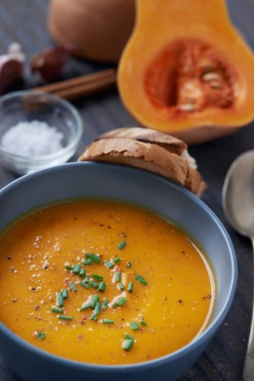WW Crock Pot Butternut Squash and Apple Soup