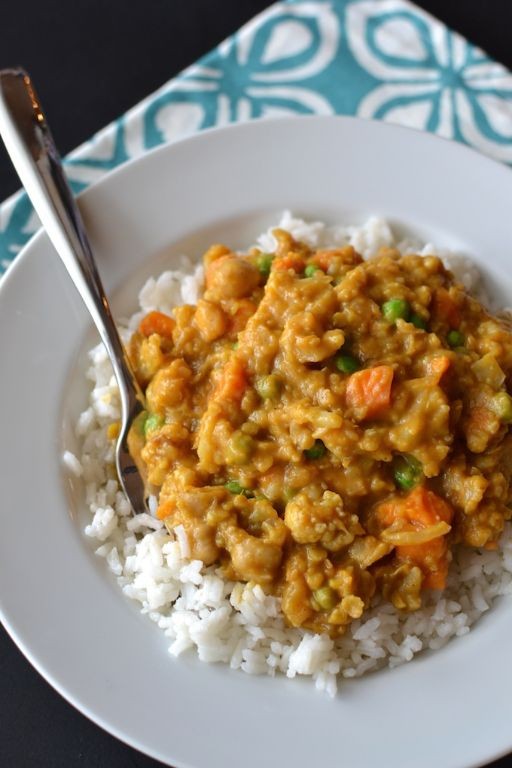 WW Crock Pot Vegetarian Lentil Curry