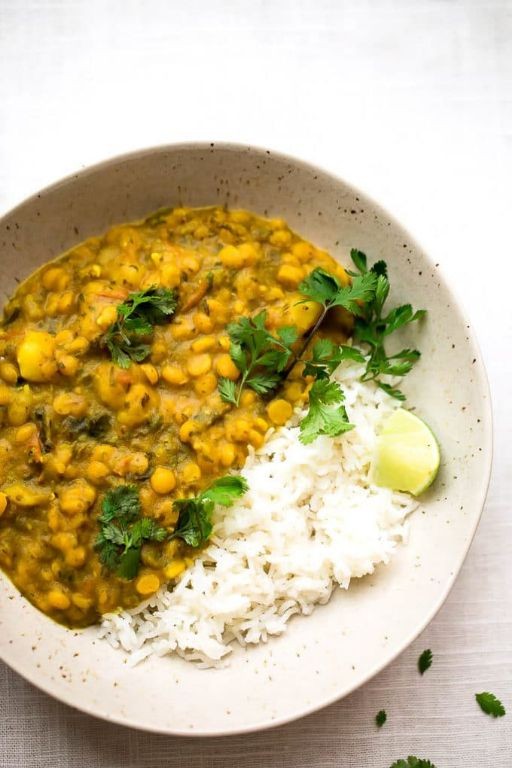 Yellow Split Pea and Vegetable Curry
