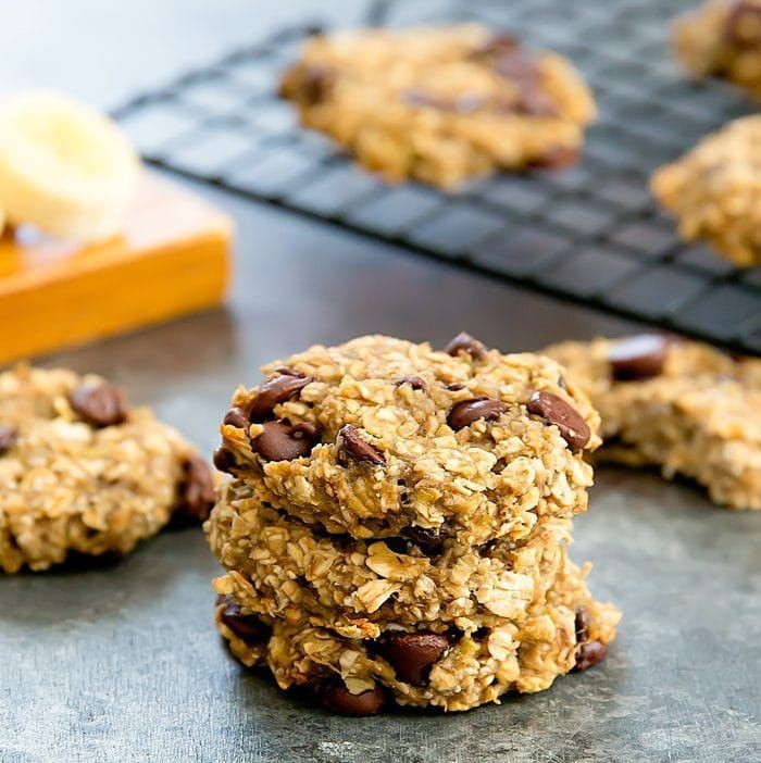 2-Ingredient Banana Cookies