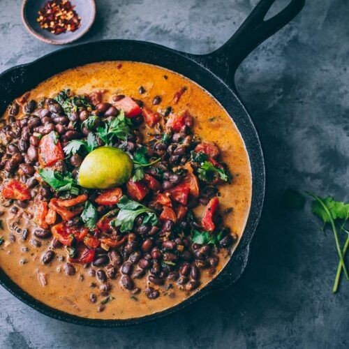 Adzuki Bean and Sweet Potato Curry