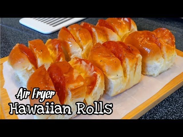 Air Fryer Hawaiian Sweet Rolls