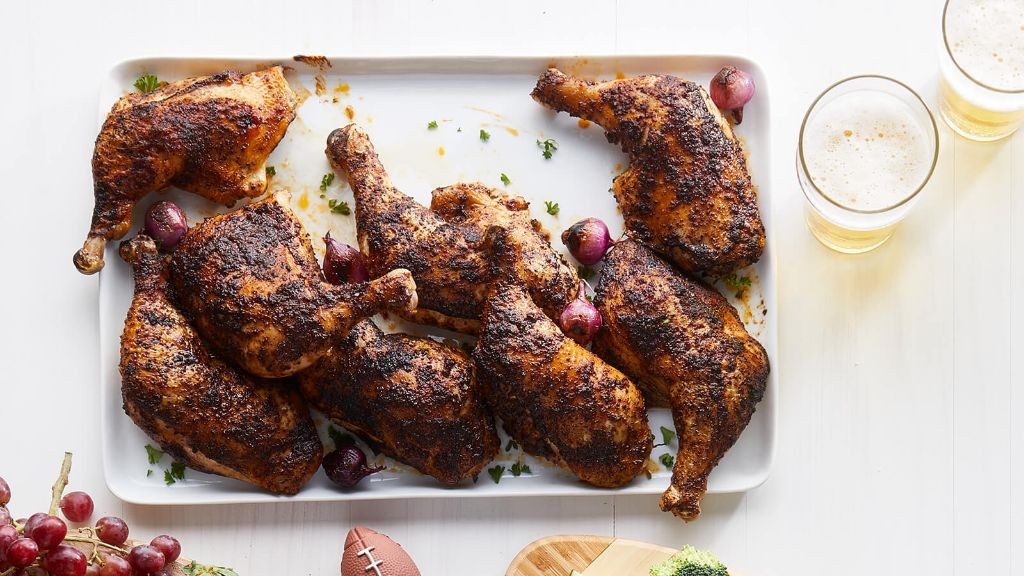 Ancho Chili and Coffee Rubbed Chicken Fajitas