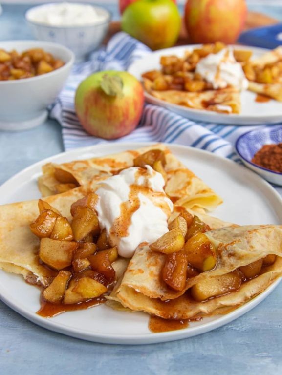 Apple Cinnamon Crepes