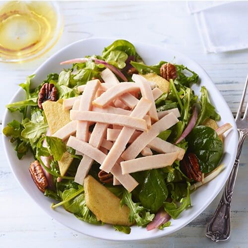 Apple Pecan Turkey Salad