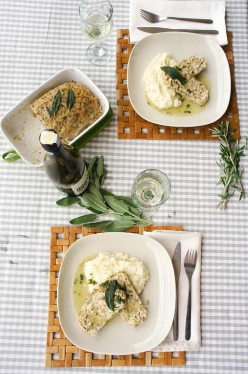 Apple and Sage Chicken Meatloaf