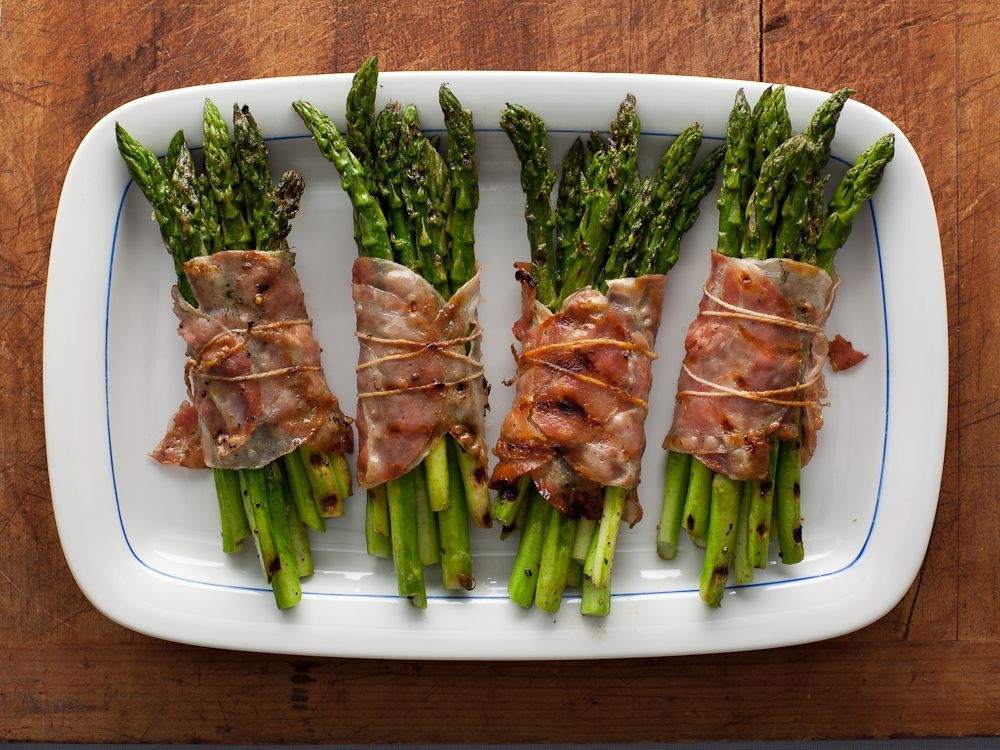 Asparagus and Bacon Wrapped Bundles