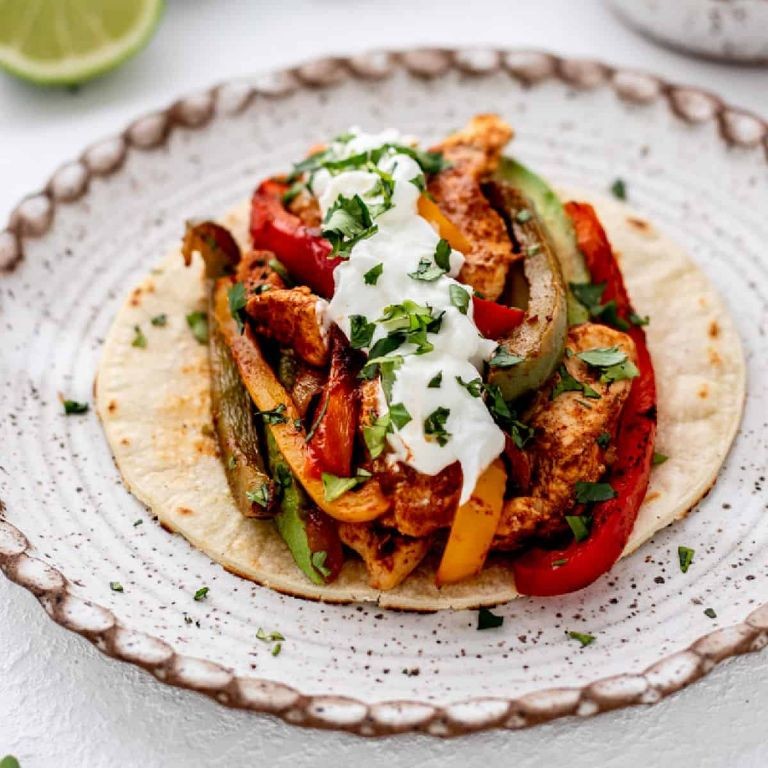 Authentic Mexican Street-Style Chicken Fajitas