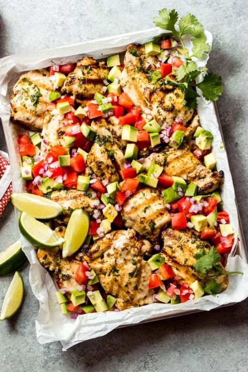 Avocado Lime Chicken Casserole