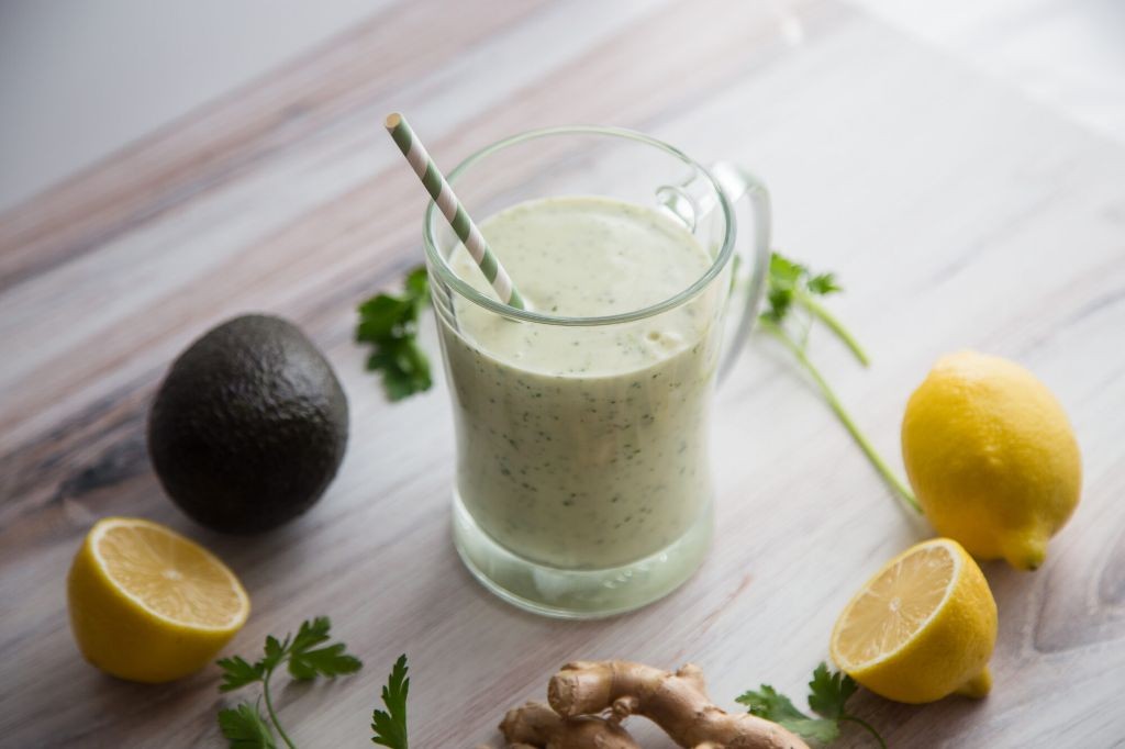 Avocado Lime Keto Chow Smoothie