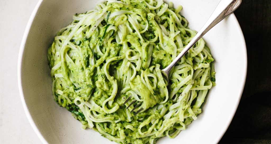 Avocado Pesto Shirataki Noodles