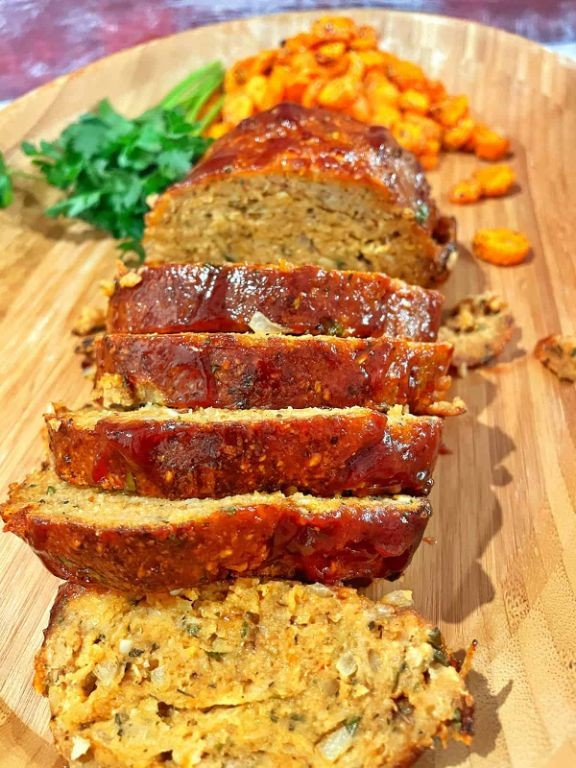 BBQ Glazed Chicken Meatloaf