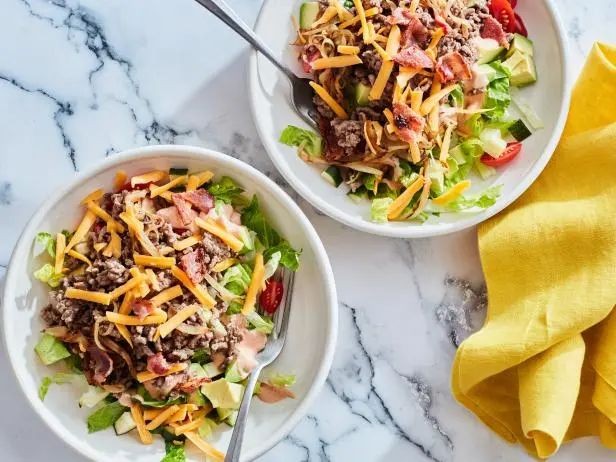 Bacon Cheeseburger Keto Bowl