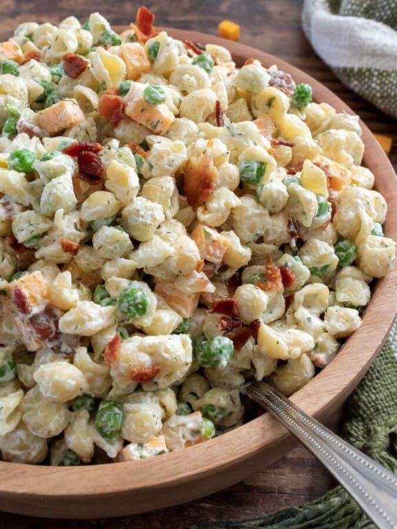Bacon Ranch Knorr Pasta Salad