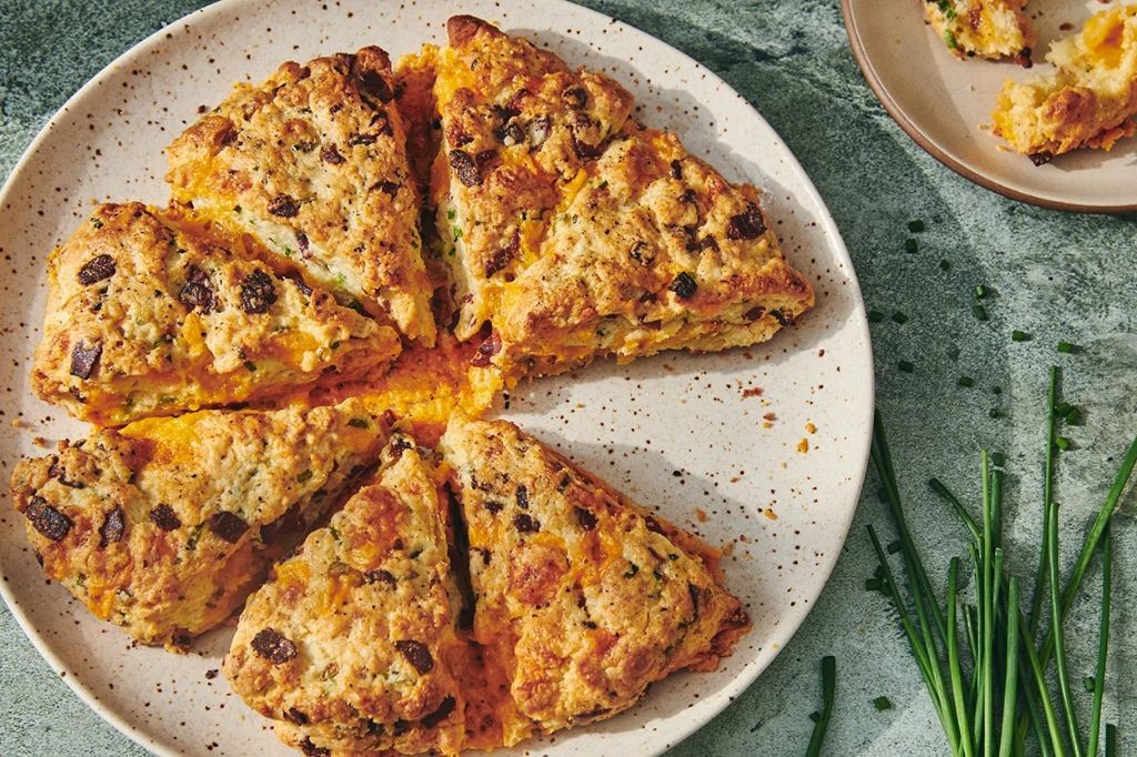 Bacon and Cheddar Scones